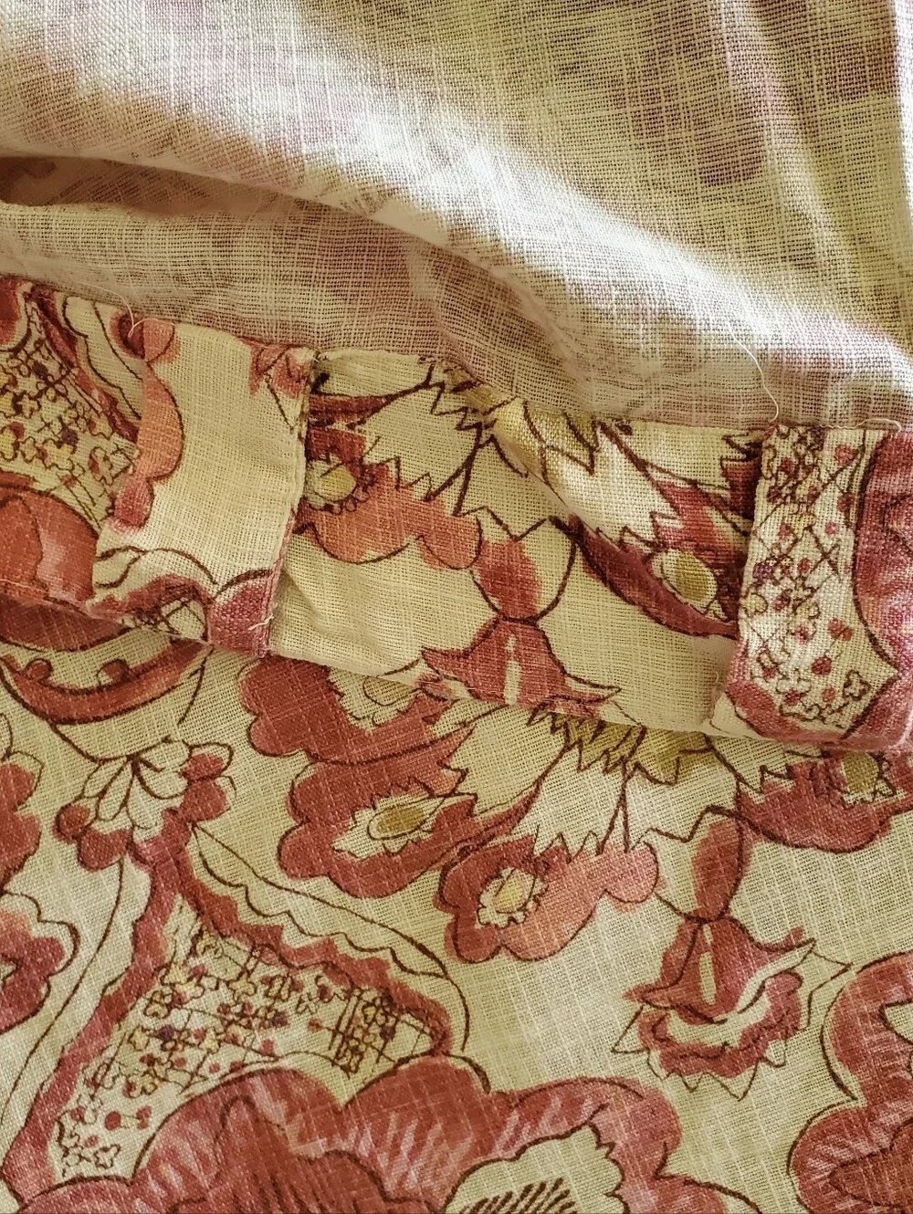 Anthropologie Zadie Curtains Panels Set of 2 96x50 Paisley Floral Boho Drapes